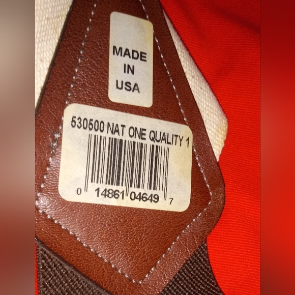 New With Tags Cream and Brown Suspenders - Picture 7 of 7